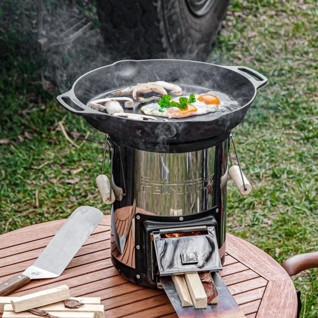 Petromax FP35H-T Skillet 35cm - Gietijzer Zwart