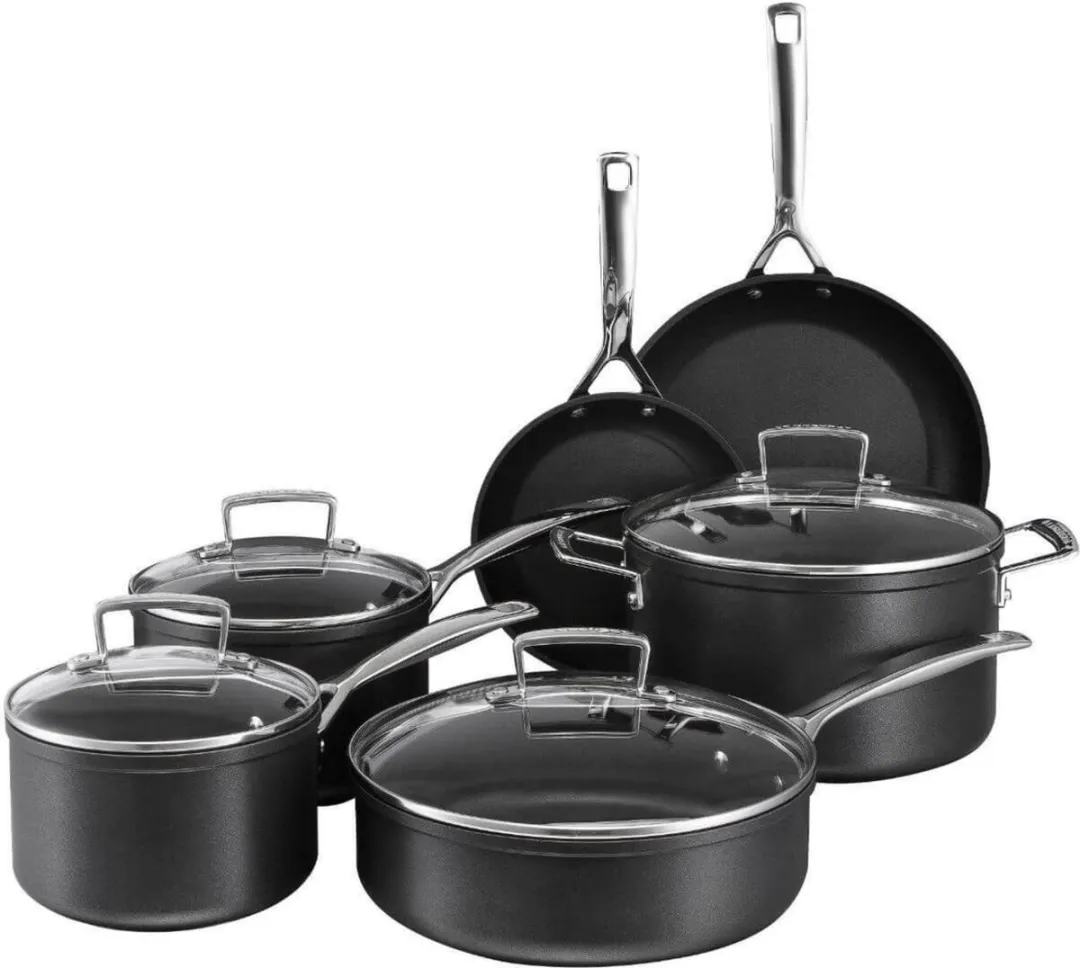 Le Creuset TNS Pannenset 6-delig - Zwart