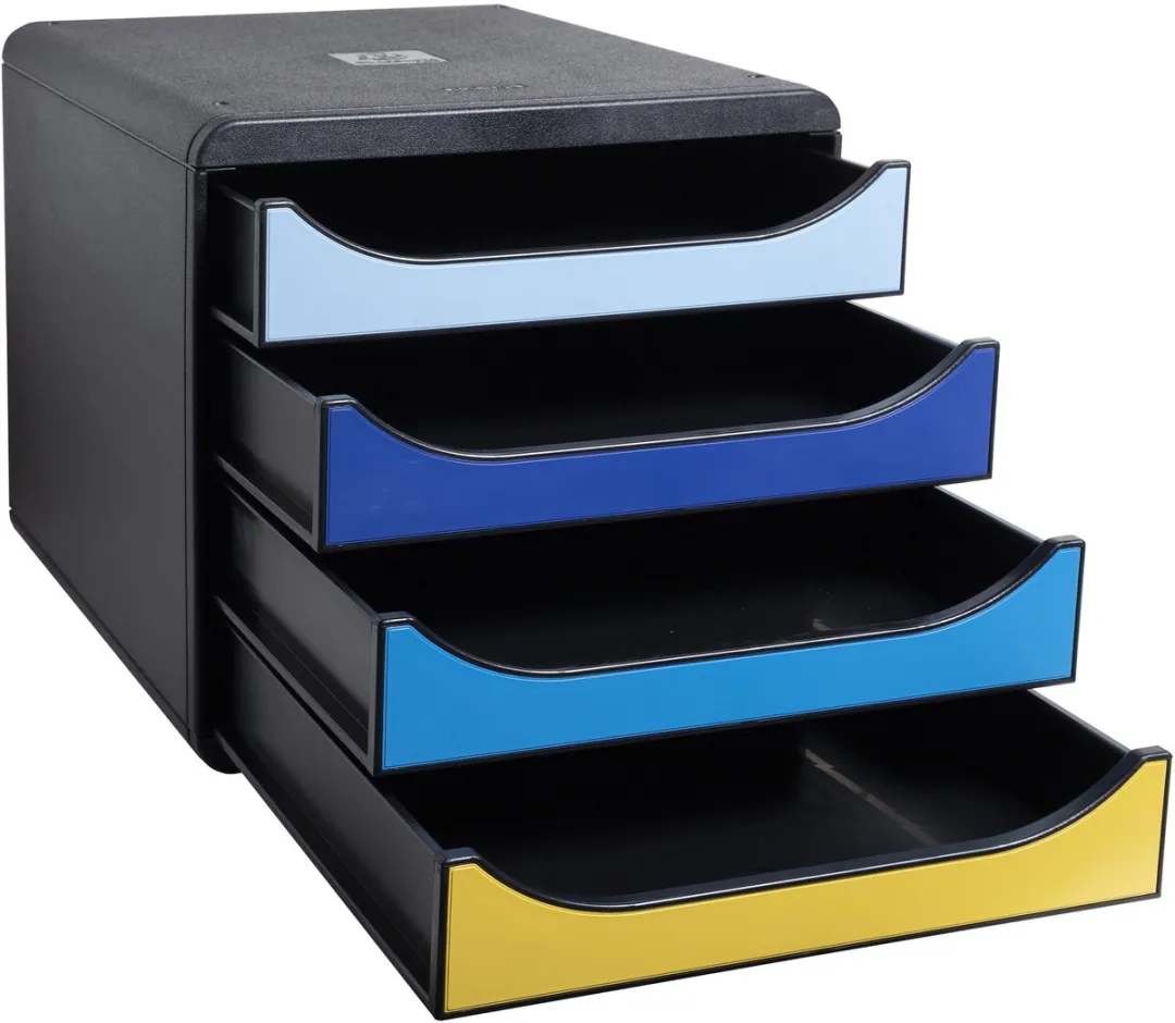 Exacompta Ladenblok Big Box 4 Lades - Geassorteerd