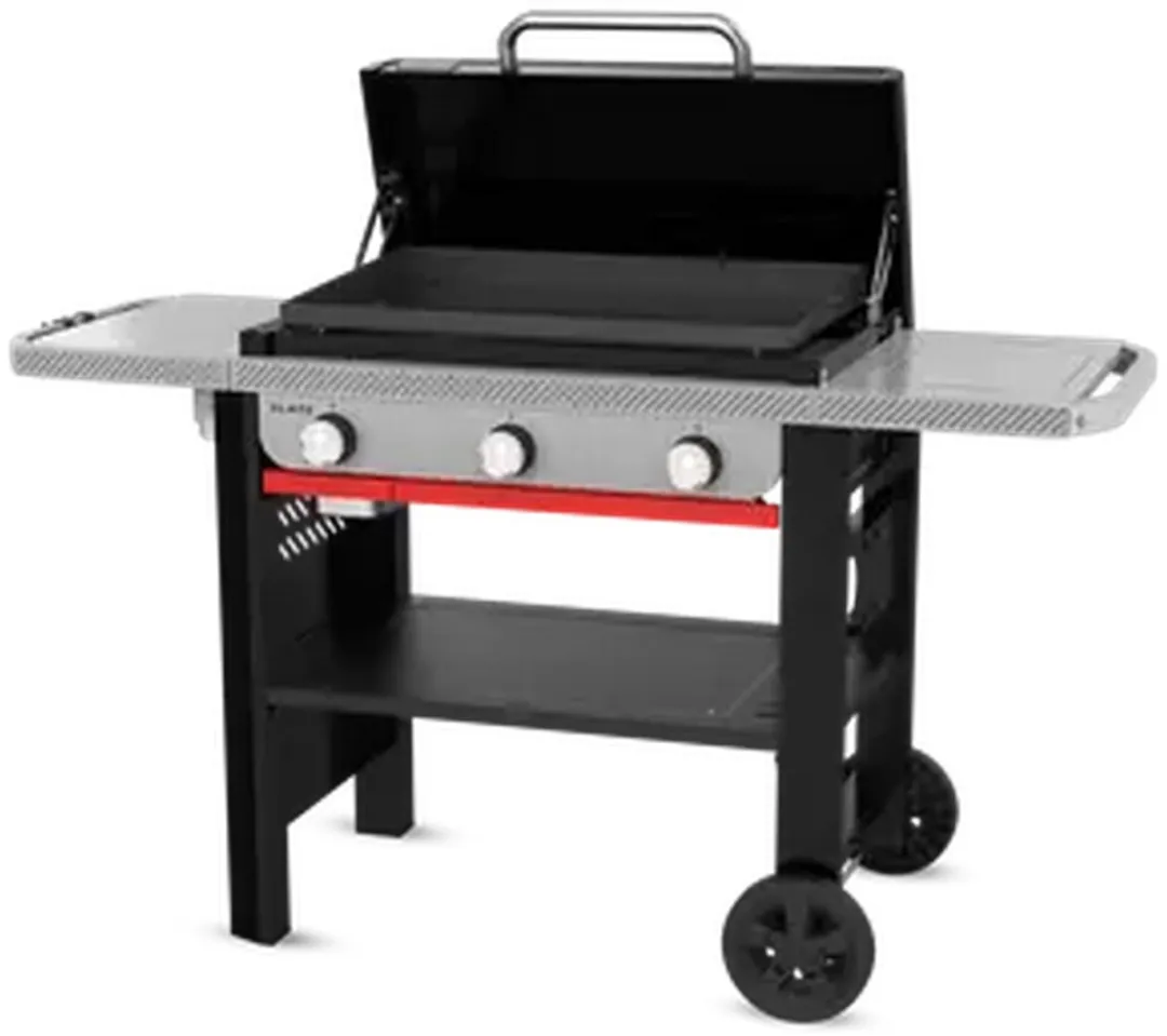 Weber Slate Plancha Premium 71cm - 3 Branders - Zwart - afbeelding 6 van 6