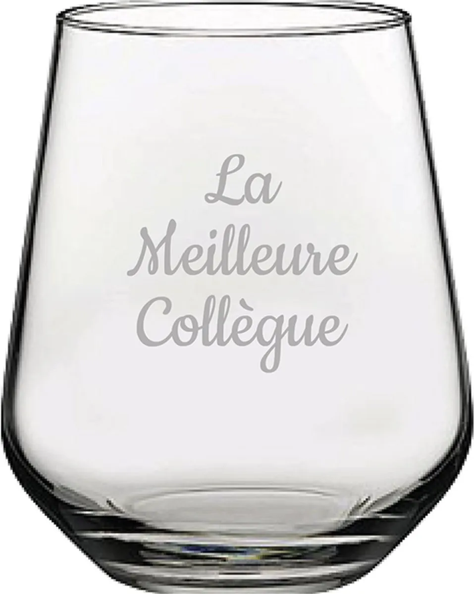 Pasabahce Drinkglas 'La Meilleure Collègue'