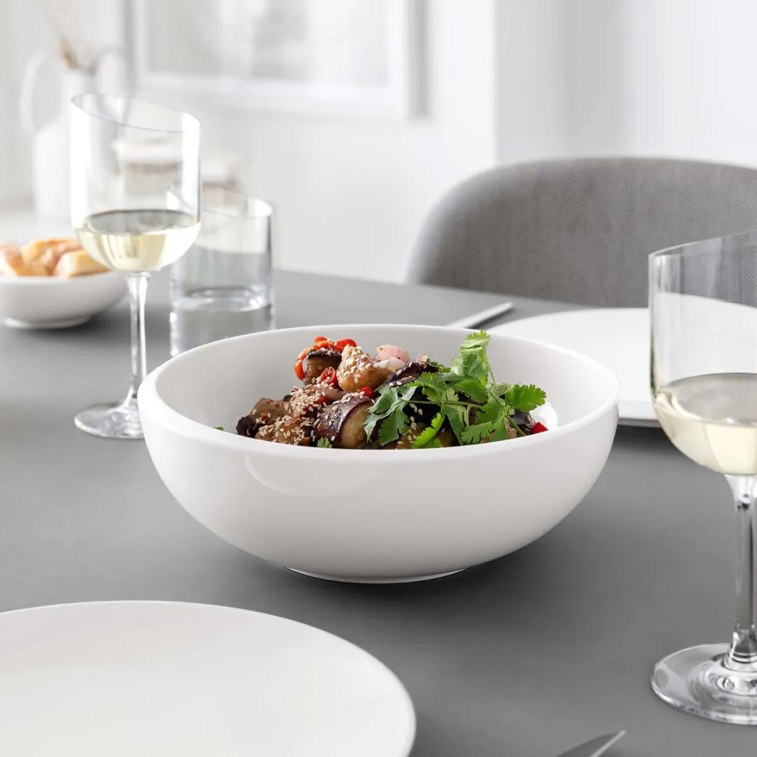 Villeroy & Boch NewMoon Saladeschaal - Ø24cm Wit