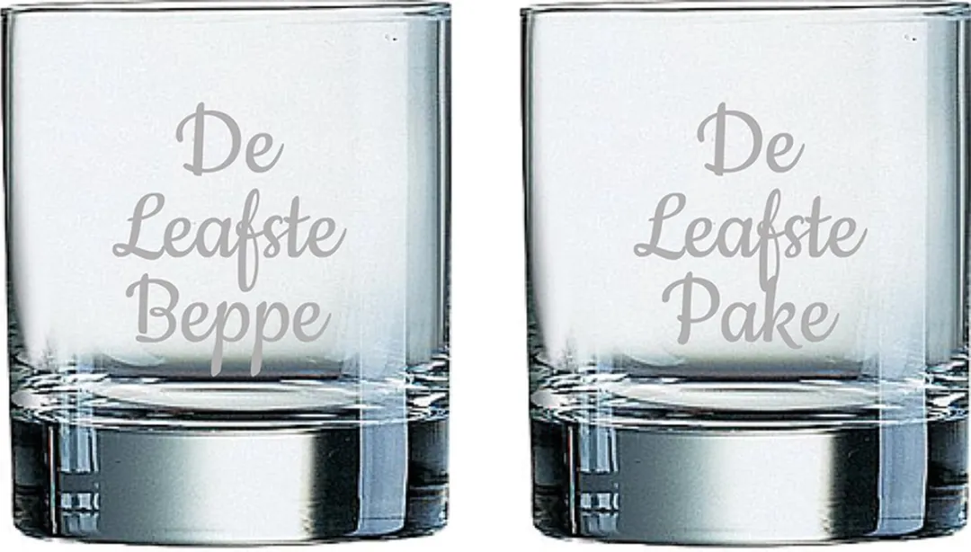 Arcoroc Gegraveerd Whiskeyglas 20cl