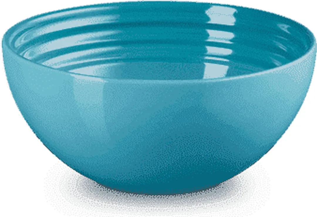 Le Creuset Saladeschaal Caribbean Blue 24cm - afbeelding 6 van 6