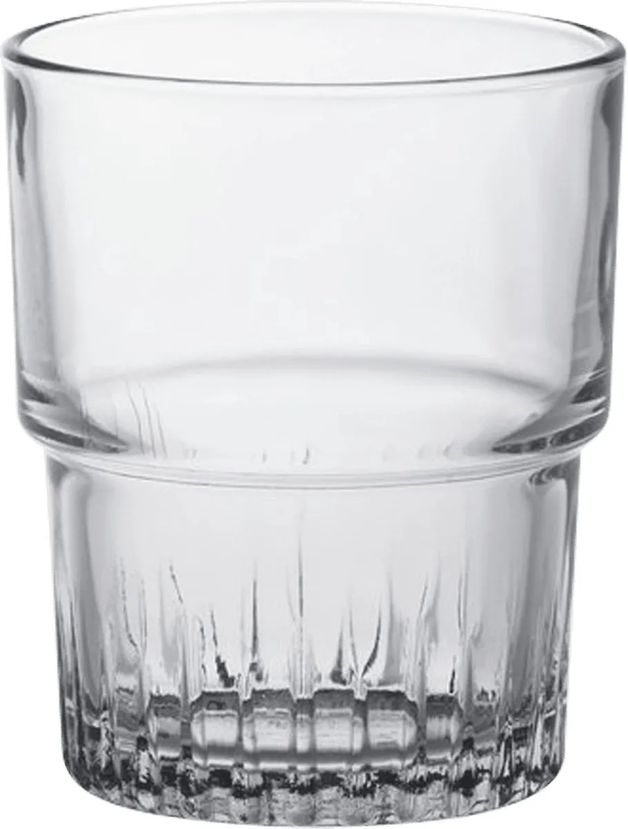 Duralex Empilable - Tumbler - hardglas - Stapelbaar - 0.16 l - 6 stuks