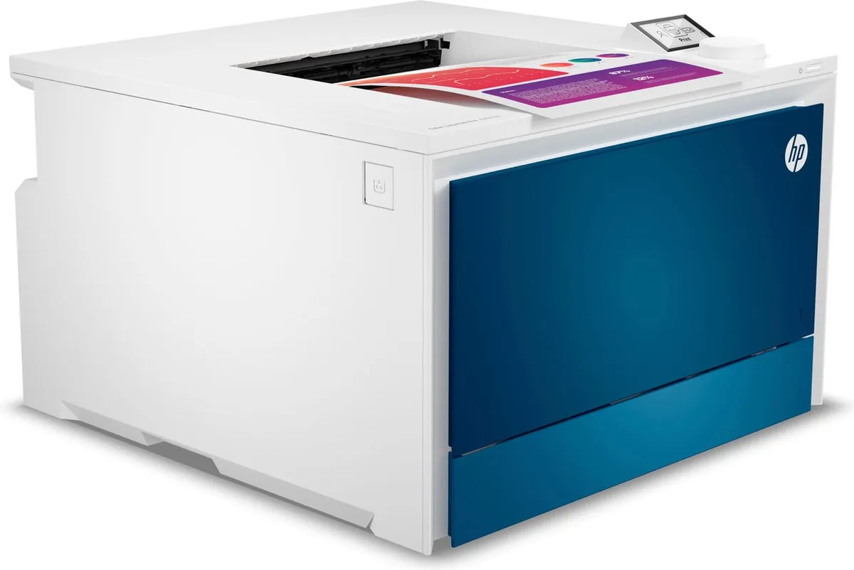 HP Color LaserJet Pro 4202dn All-in-One Laserprinter - 25 ppm - Blauw/Wit