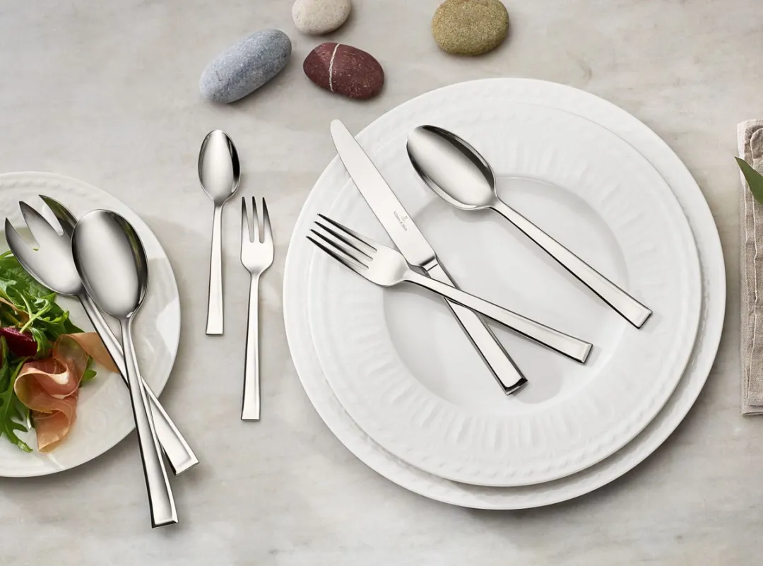 Villeroy & Boch Victor Bestekset 68-delig - RVS - 12 Personen