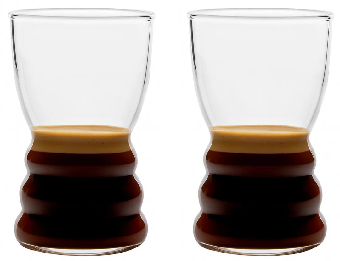 Cosy&Trendy Omagio Espressoglas Set 2x 100ml - Transparant