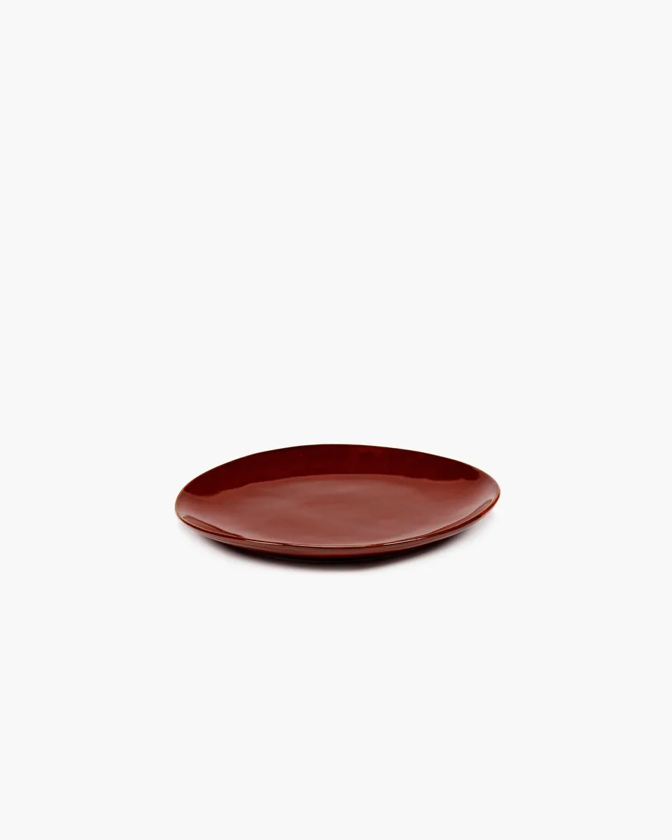 Serax La Mère By Marie Michielssen Ontbijtbord Ø20cm - 2 Stuks - Venetian Red