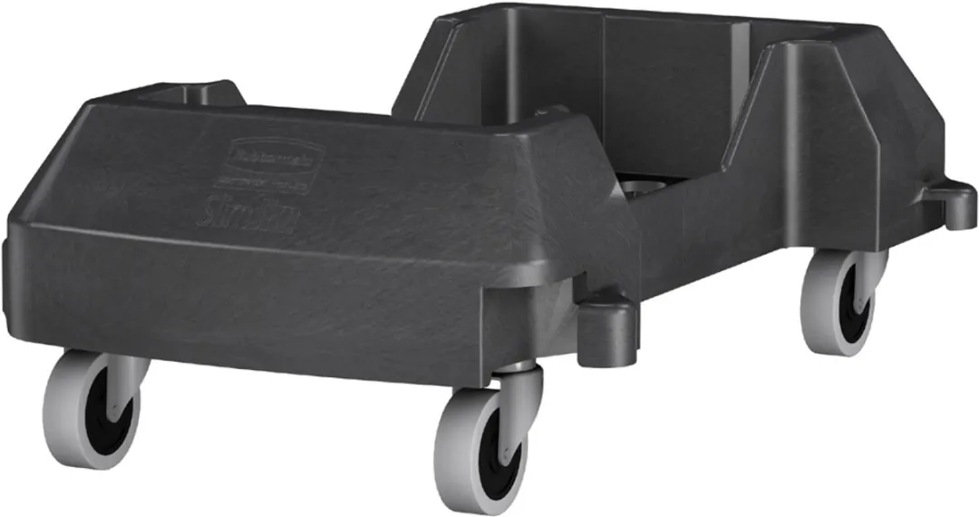 Rubbermaid Slim Jim CP652 Afvalbak 60L - Zwart