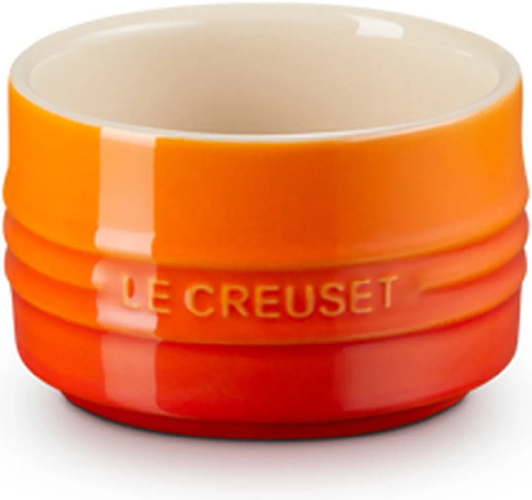 Le Creuset Stapelbare Schaaltjes 9cm Oranjerood - 6 Stuks