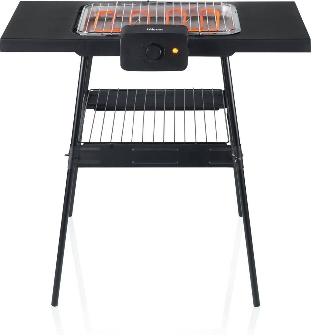 Tristar BQ-2870 Elektrische BBQ - 6 Hamburgers - Zwart