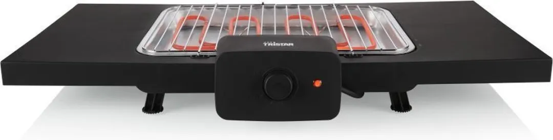 Tristar BQ-2870 Elektrische BBQ - 6 Hamburgers - Zwart