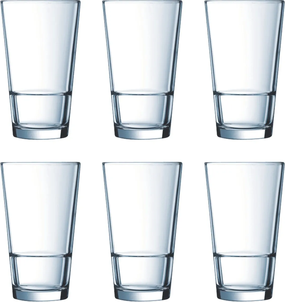 Arcoroc Stack Up Longdrinkglas 40cl - 6 Stuks