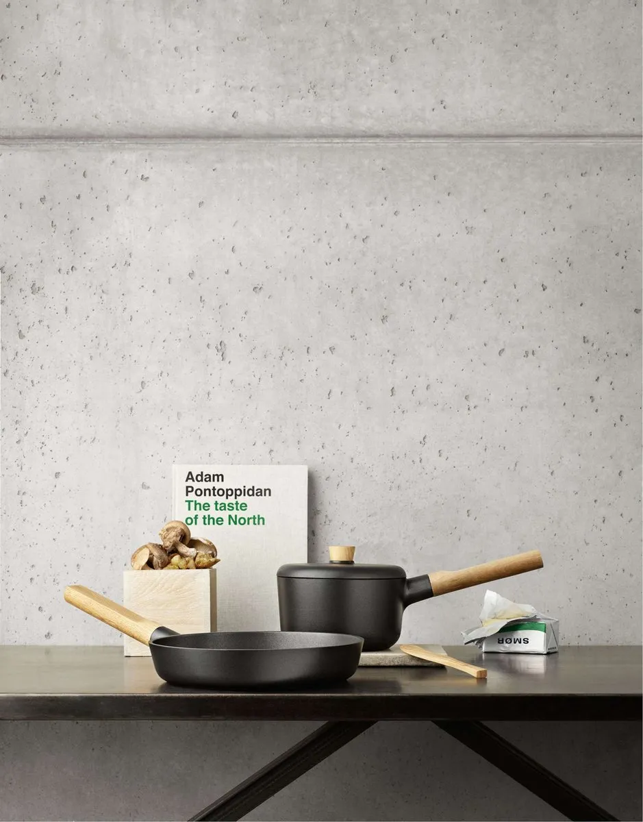 Eva Solo Nordic Kitchen Gietaluminium Steelpan 16cm - Zwart