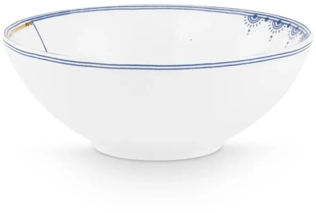 Pip Studio Pip & The Blue Bird Schaal 15cm - Wit