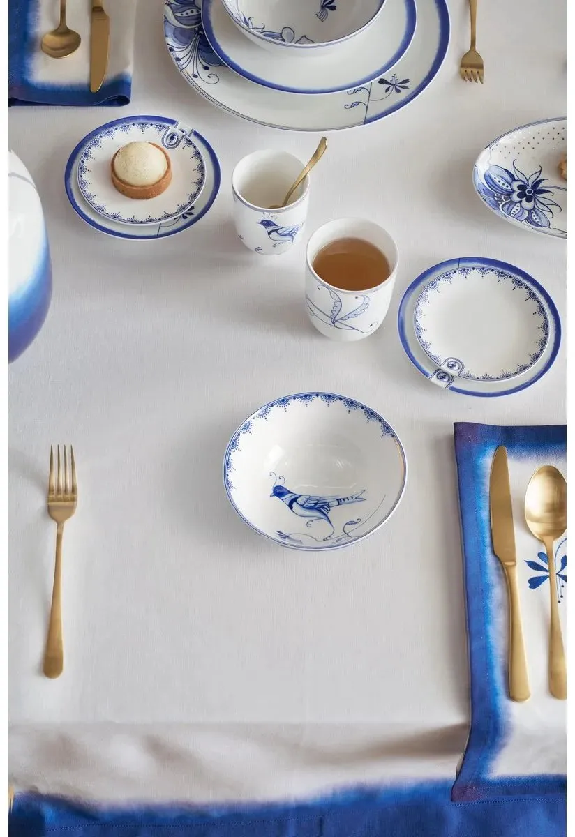 Pip Studio Pip & The Blue Bird Schaal 15cm - Wit