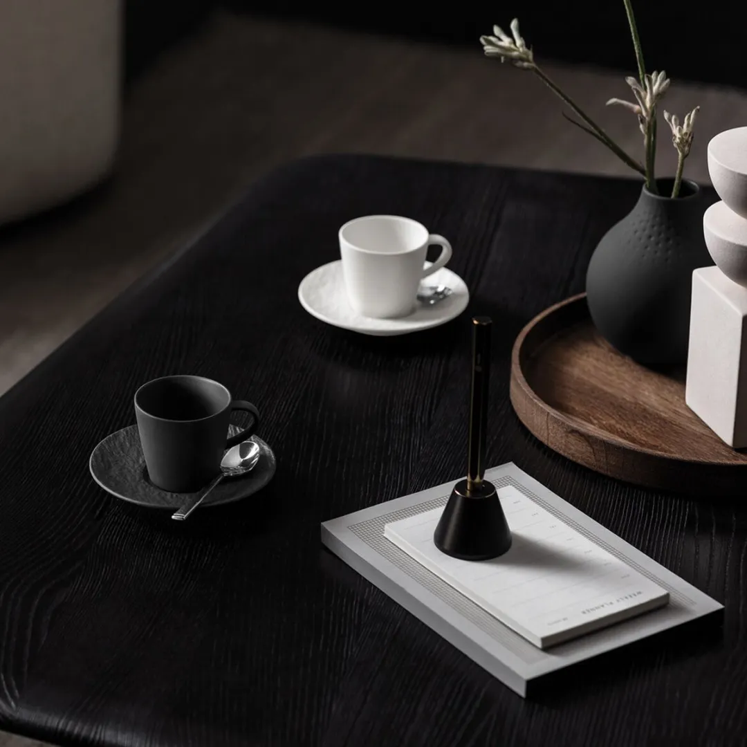 Villeroy & Boch Manufacture Rock Espressoschotel Ø12cm - Zwart - afbeelding 6 van 6