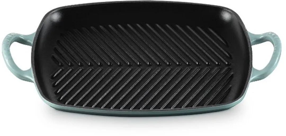 Le Creuset Signature Grillplaat 30x27cm - Gietijzer - Grijs