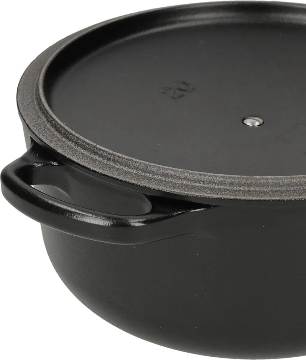 Le Creuset Signature Braadpan 20cm - 2,4L - Zwart - afbeelding 6 van 6