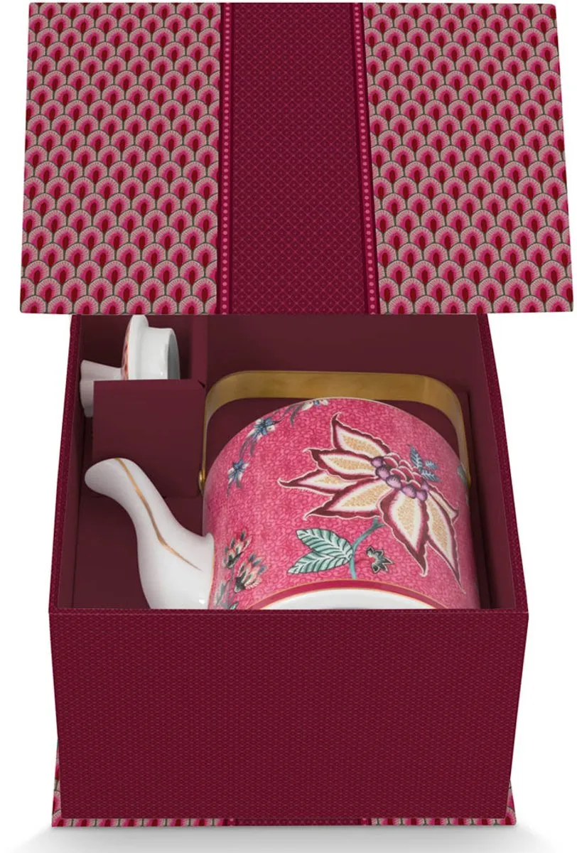 Pip Studio Oriental Flower Festival Theepot 1L