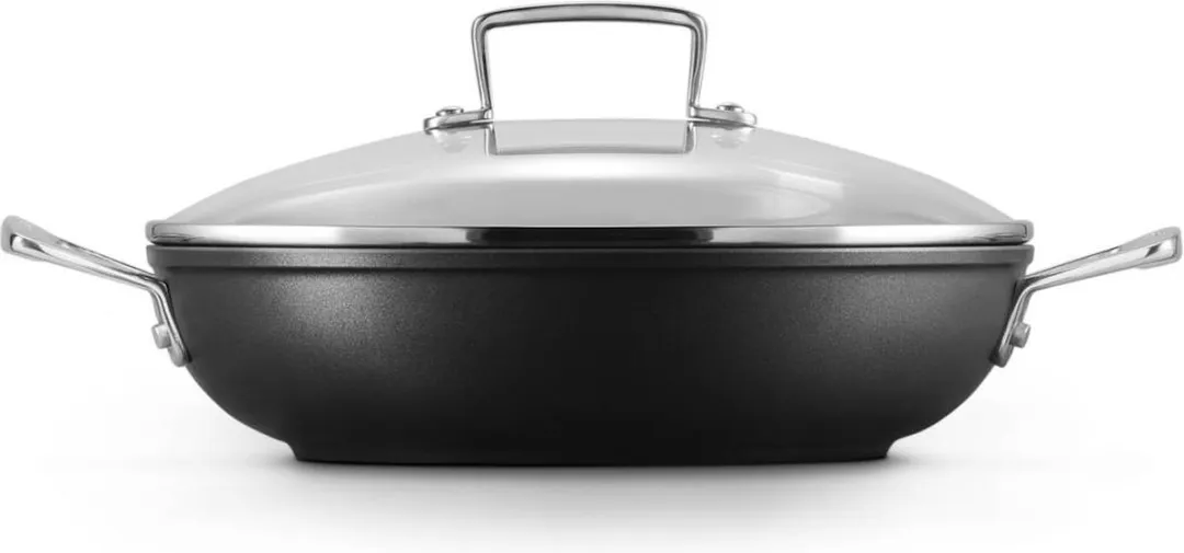 Le Creuset Hapjespan Les Forgées TNS 26cm - Zwart