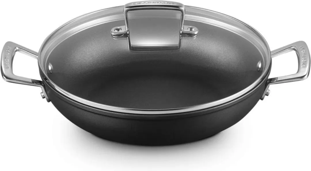 Le Creuset Hapjespan Les Forgées TNS 26cm - Zwart - afbeelding 6 van 6