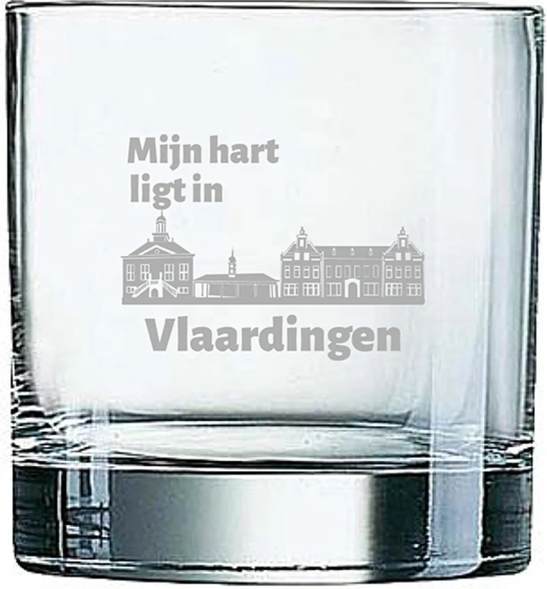 Arcoroc Vlaardingen Gegraveerd Whiskeyglas 38cl