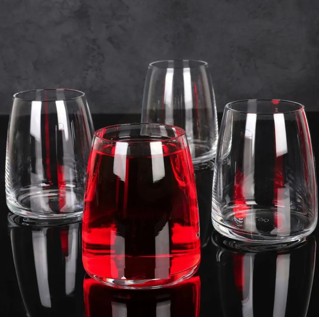 Pasabahce Pinot Waterglazen - 4x 390ml - Transparant
