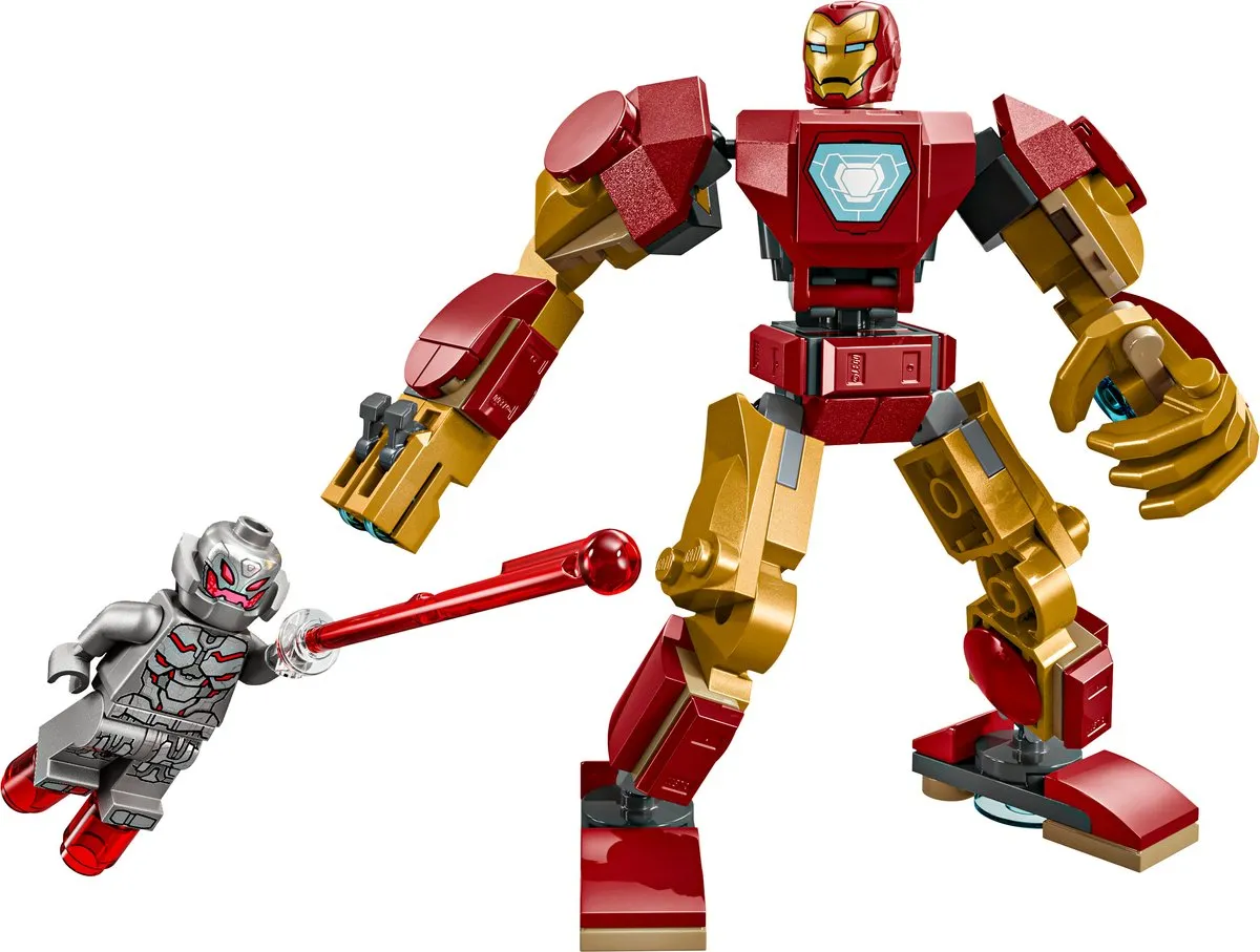 LEGO Marvel Iron Man Mecha vs. Ultron 76307 - 101 Stukken - Meerkleurig