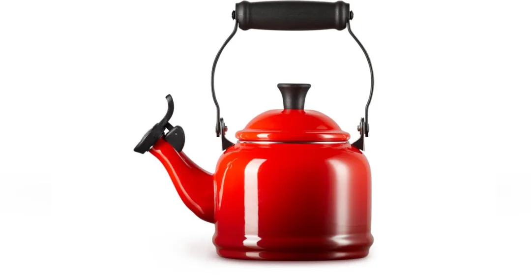 Le Creuset Demi Fluitketel 1,1L - Kersenrood