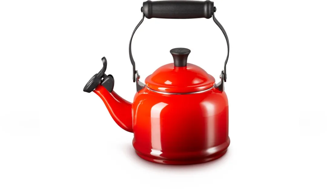 Le Creuset Demi Fluitketel 1,1L - Kersenrood