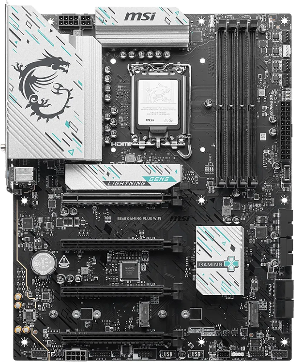 MSI B860 GAMING PLUS WIFI Moederbord - ATX