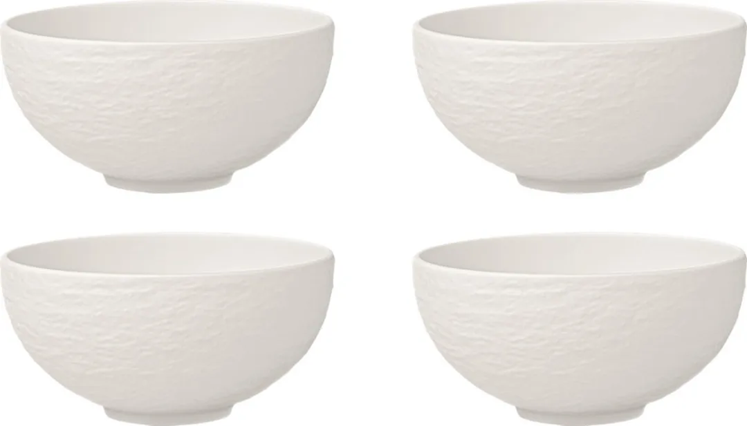 Villeroy & Boch Manufacture Rock Blanc Soepkommen Ø12,5cm