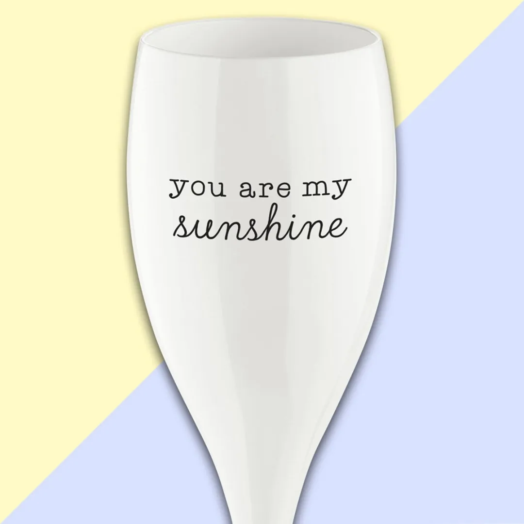Koziol Champagneglas Cheers My Sunshine 3440525 - Sunshine