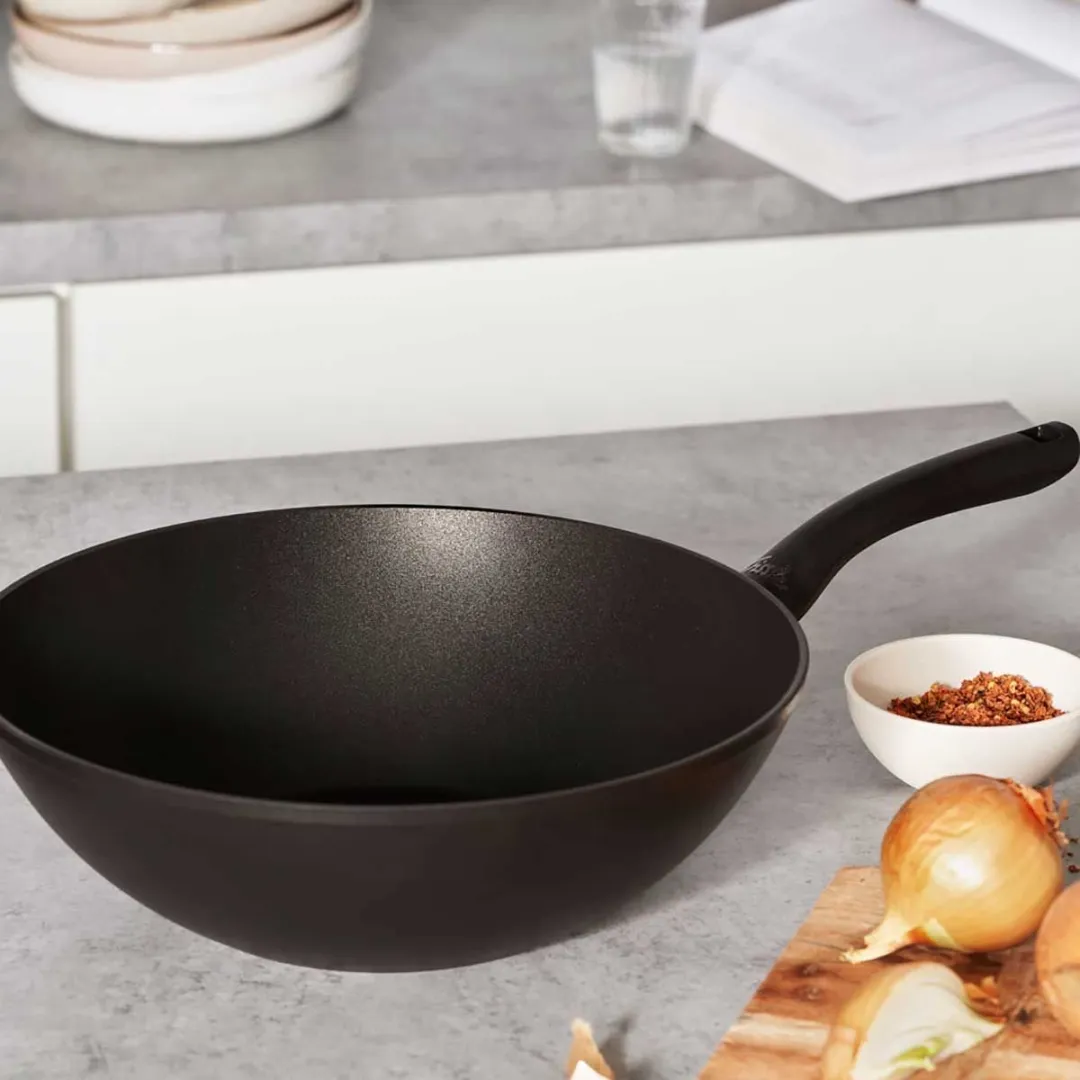 Fissler Cenit Inductie Wokpan 28cm - Zwart