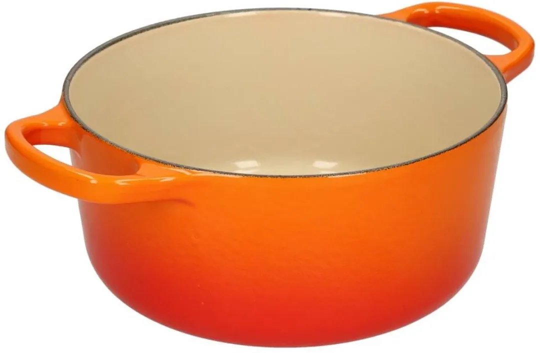 Le Creuset Signature Braadpan 18cm - Oranjerood - afbeelding 6 van 6