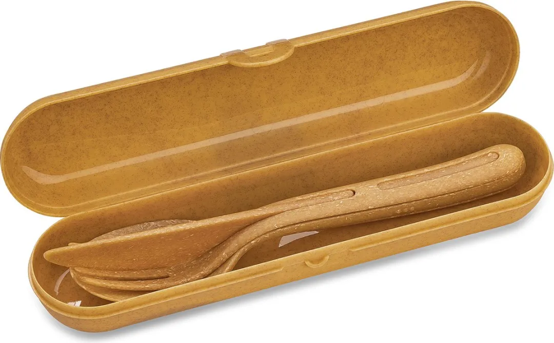 Koziol Klikk Ready Case & Bestekset 3-delig