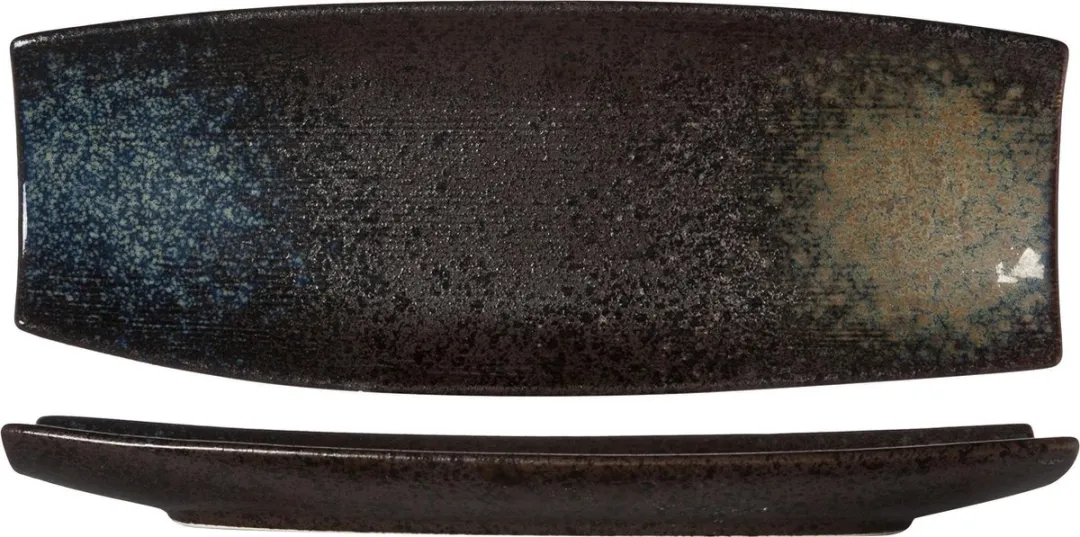 Cosy&Trendy Black Yoru Serveerschaal 33x12cm