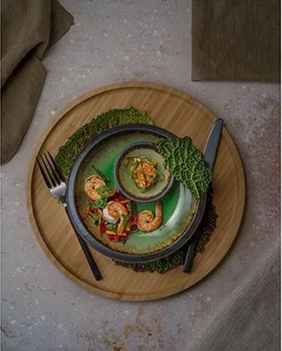 Cosy&Trendy Fervido Groen Plat Bord 26,5cm