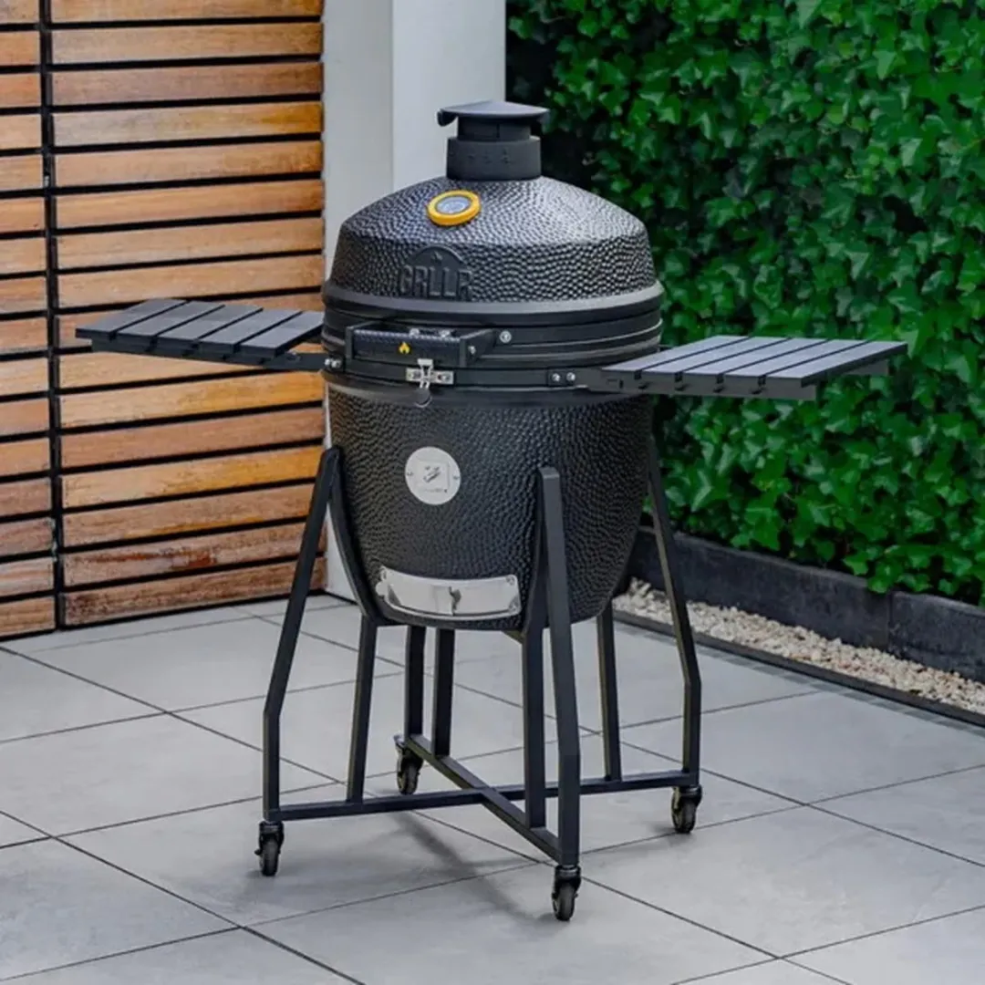 Intergard Kamado Egg Barbecue 56cm - Groen