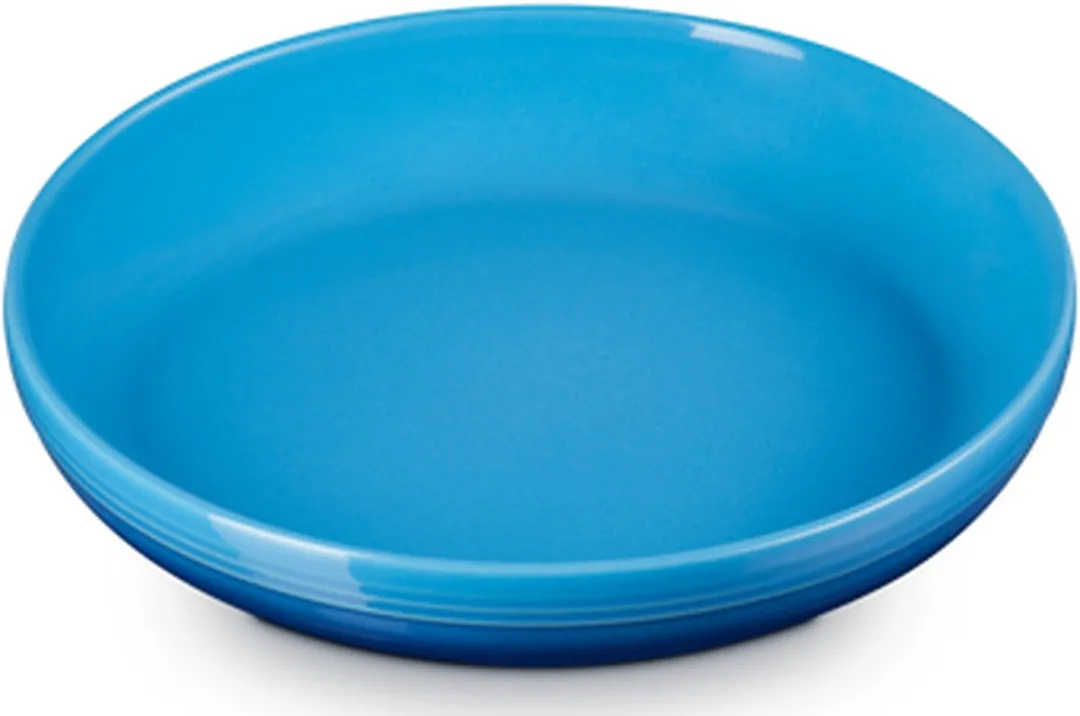 Le Creuset Coupe Diepe Bord Azure 22cm
