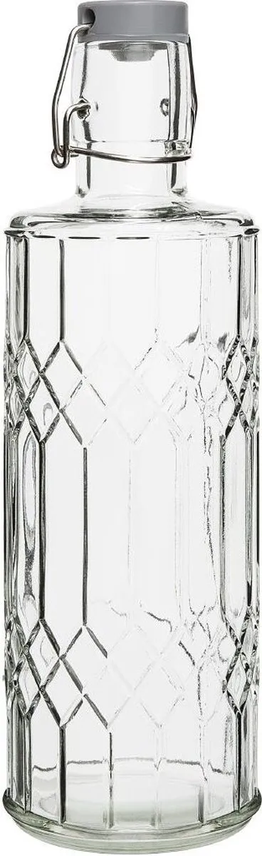 Olympia Geo Glazen Waterfles 1L