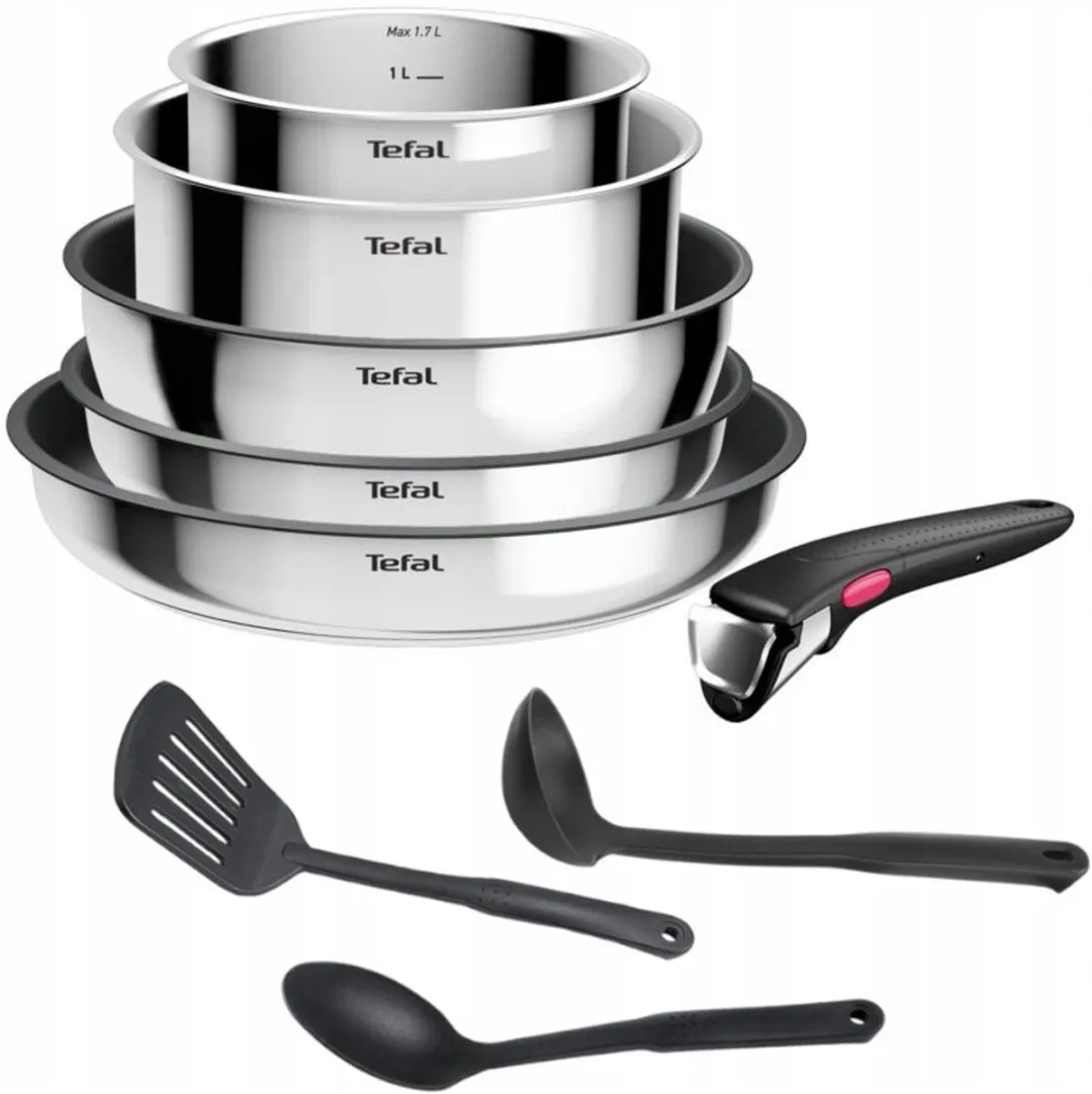 Tefal Ingenio Cook Eat Pannenset RVS
