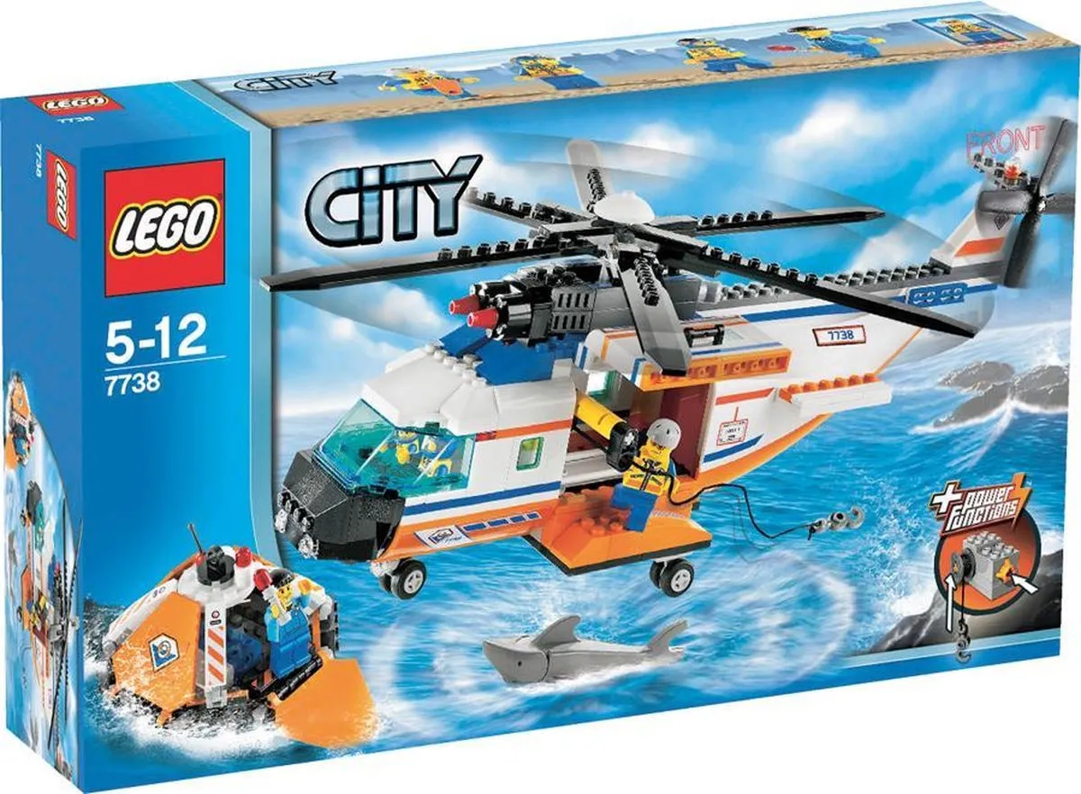 LEGO City Kustwachthelicopter 7738