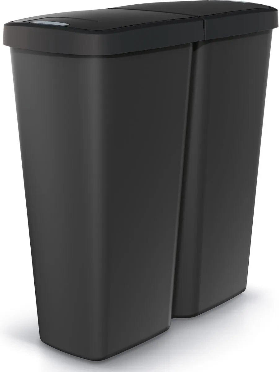 Prosperplast Keden Compacta Q DUO Prullenbak 50L
