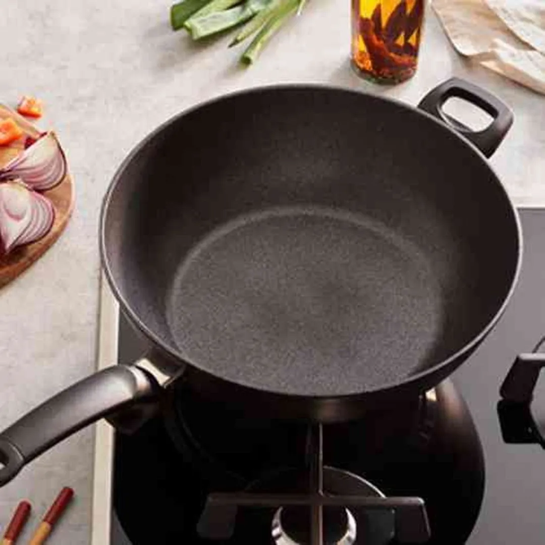 Fissler Adamant Wokpan Ø32cm - Zwart