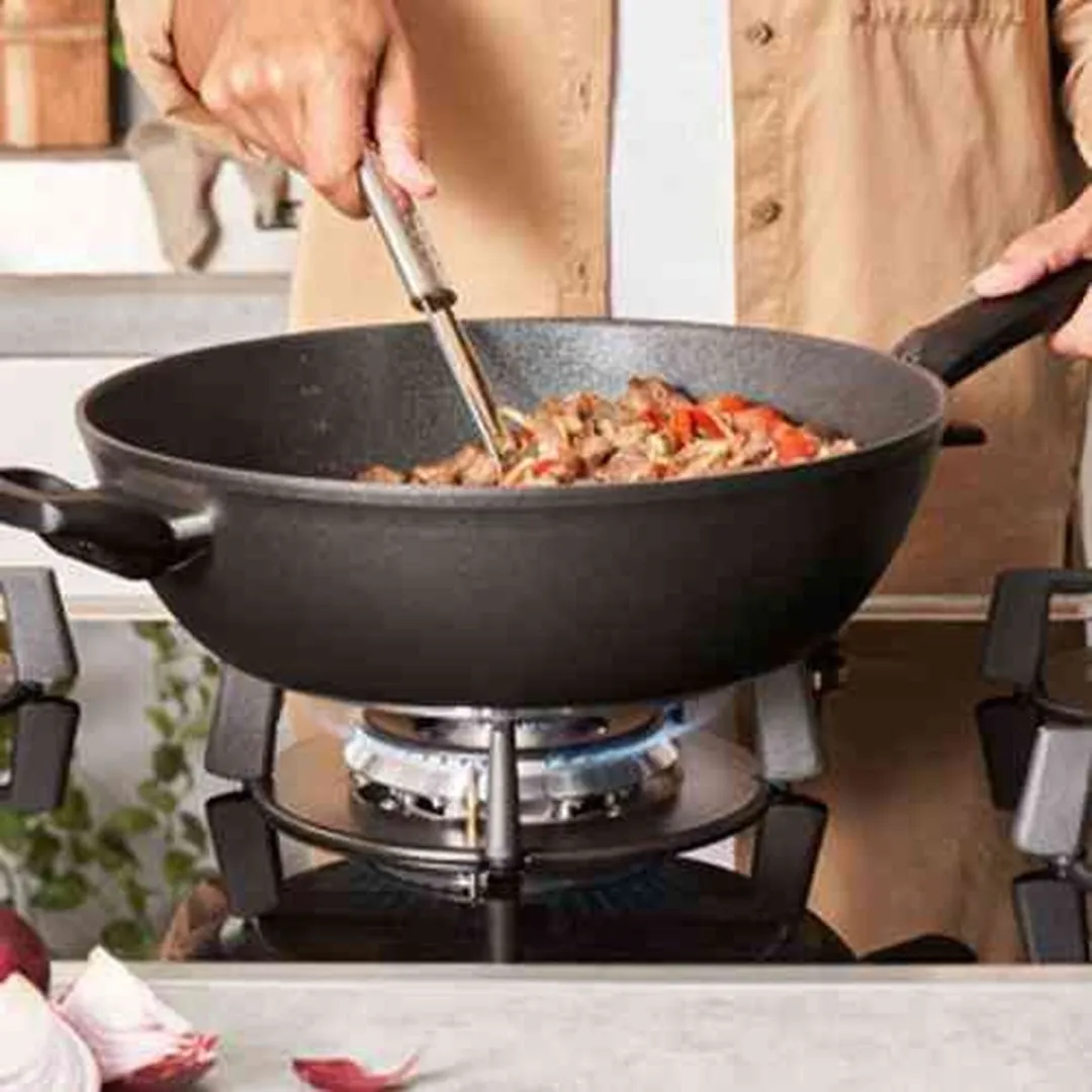 Fissler Adamant Wokpan Ø32cm - Zwart