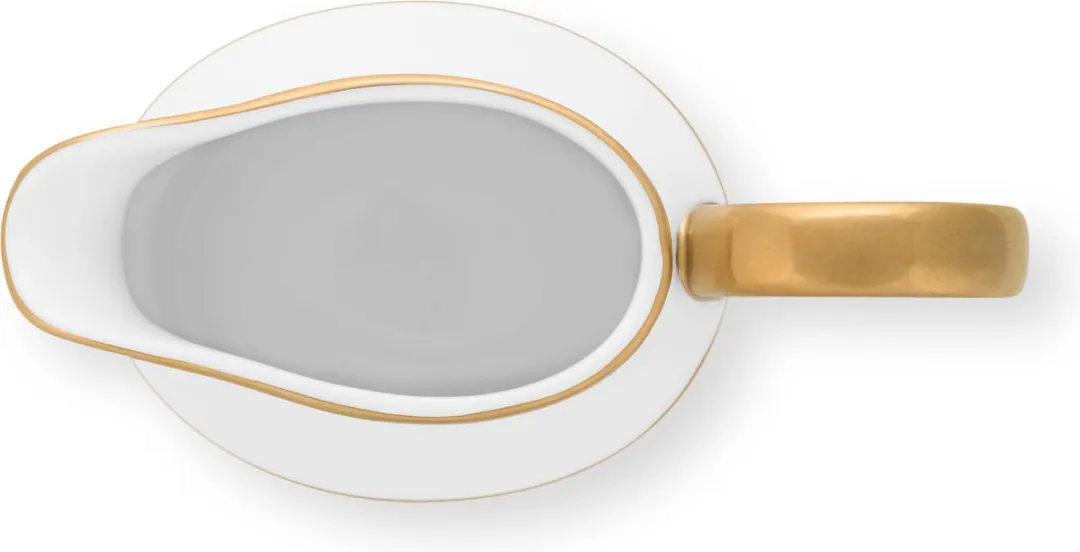Pip Studio Chique Melkkan 260ml - Groen - Gouden Randjes