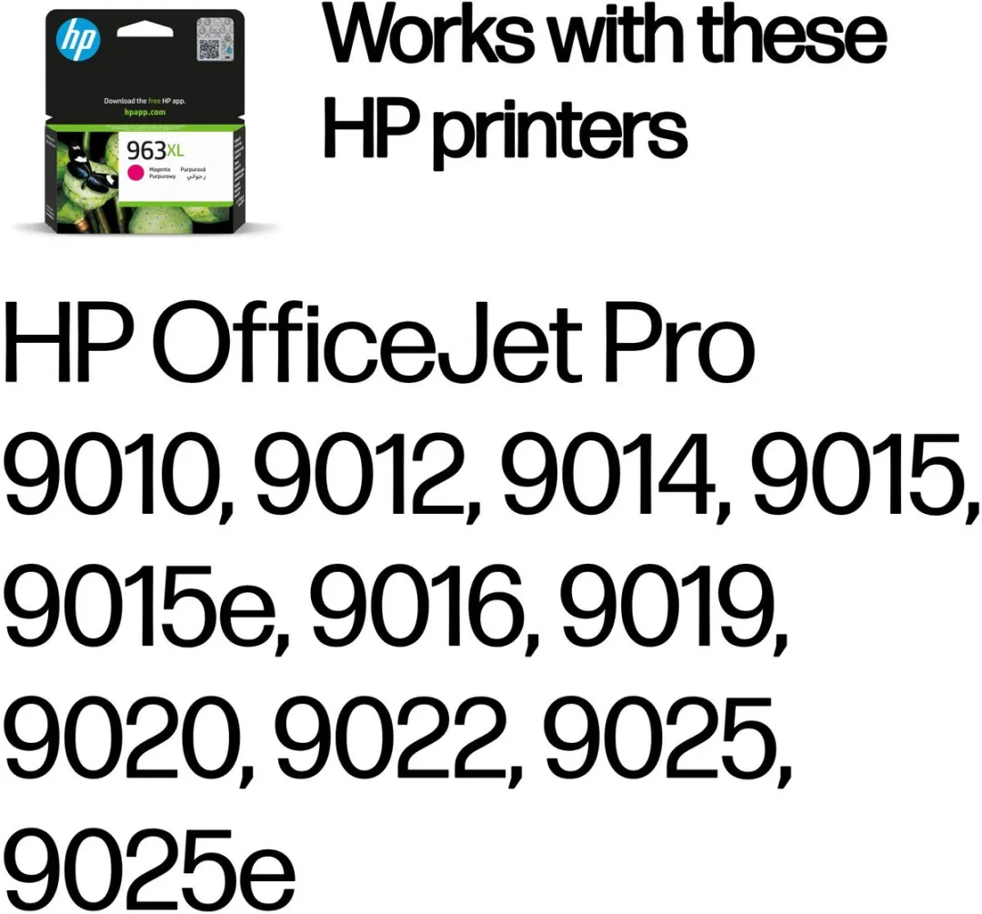 HP 963XL Inktcartridge Magenta - 1600 pagina's